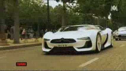 Concept GT By Citroën dans les rue de Paris.