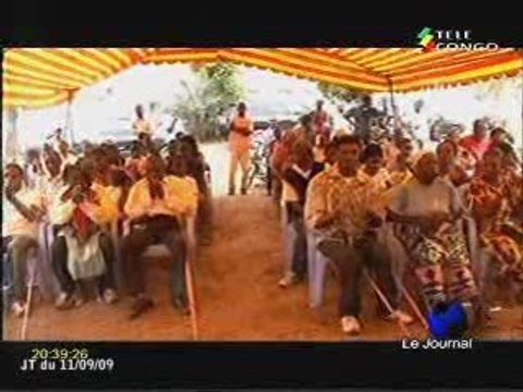 Don de la Chine à des personnes handicapées de Brazzaville