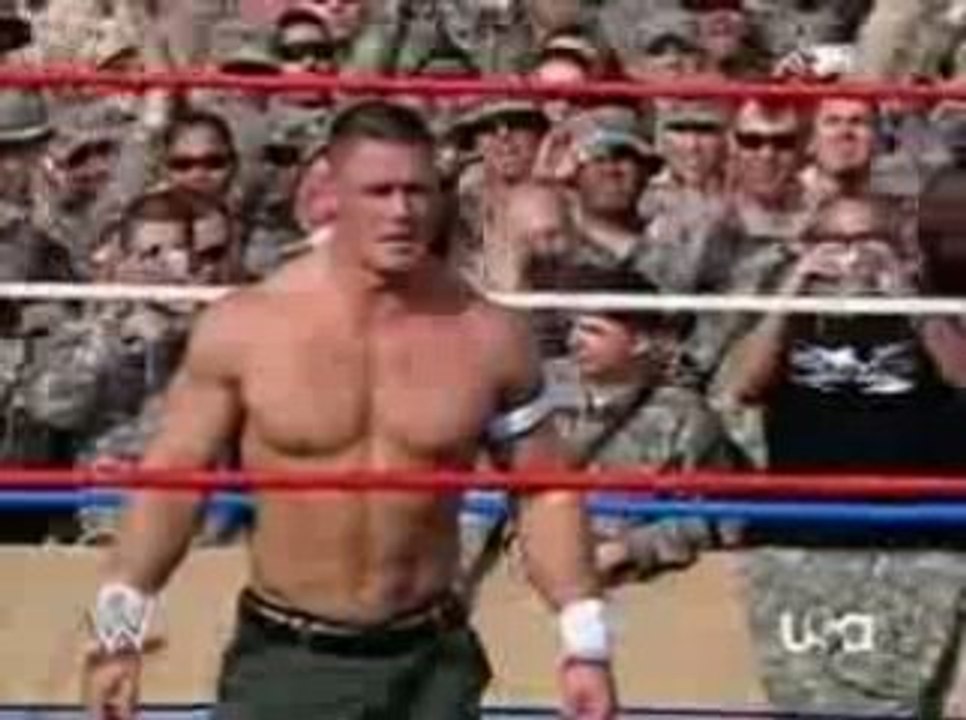 Raw 25.12.2006 John Cena(c) vs Edge(c) Part 2