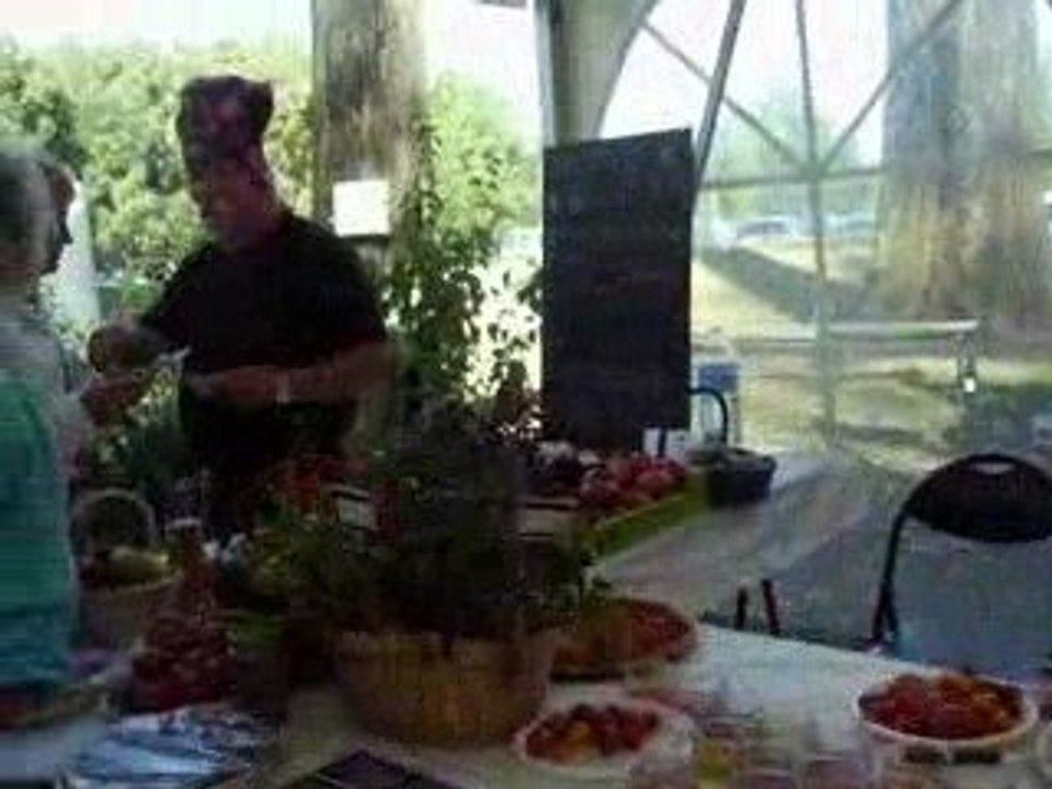 Expo de l'asso Jardins de Tomates