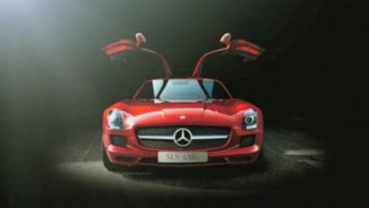 Is it still a car? The Mercedes-Benz SLS AMG