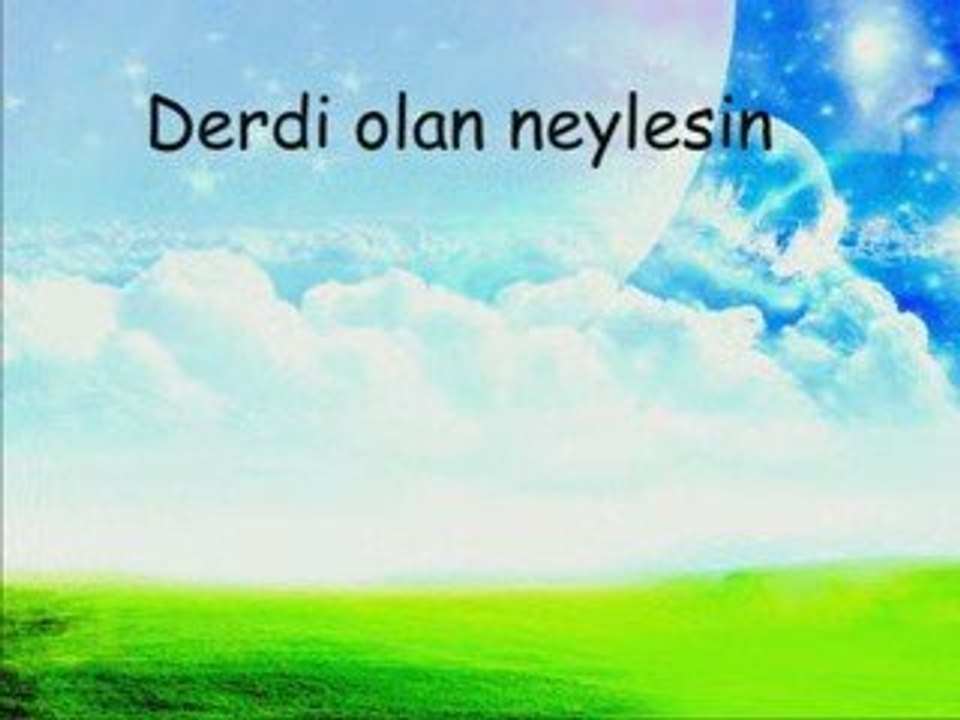 Derdi olan neylesin