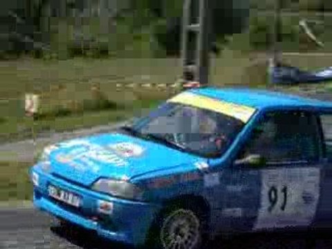 Equipage Reynaud 106 XSi Gr.FA5 Rallye du Picodon 2009