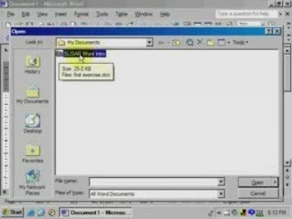 Beginner Computer Knowledge on Hoe To Open A File
