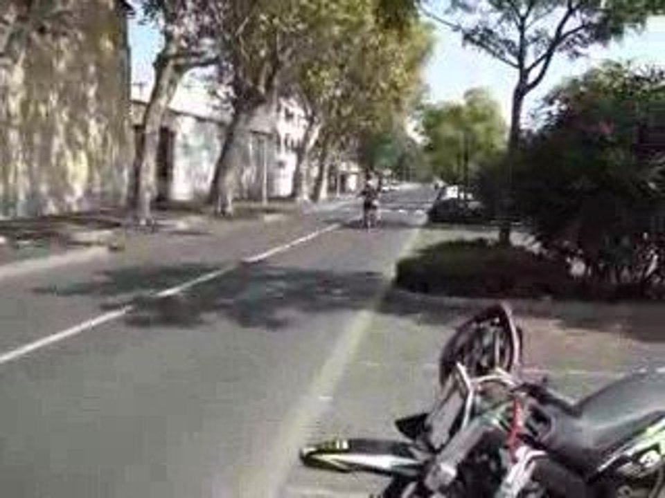 Derbi Altec GP départ arrété raté