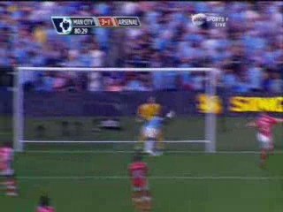 Adebayor v Arsenal goal celebration