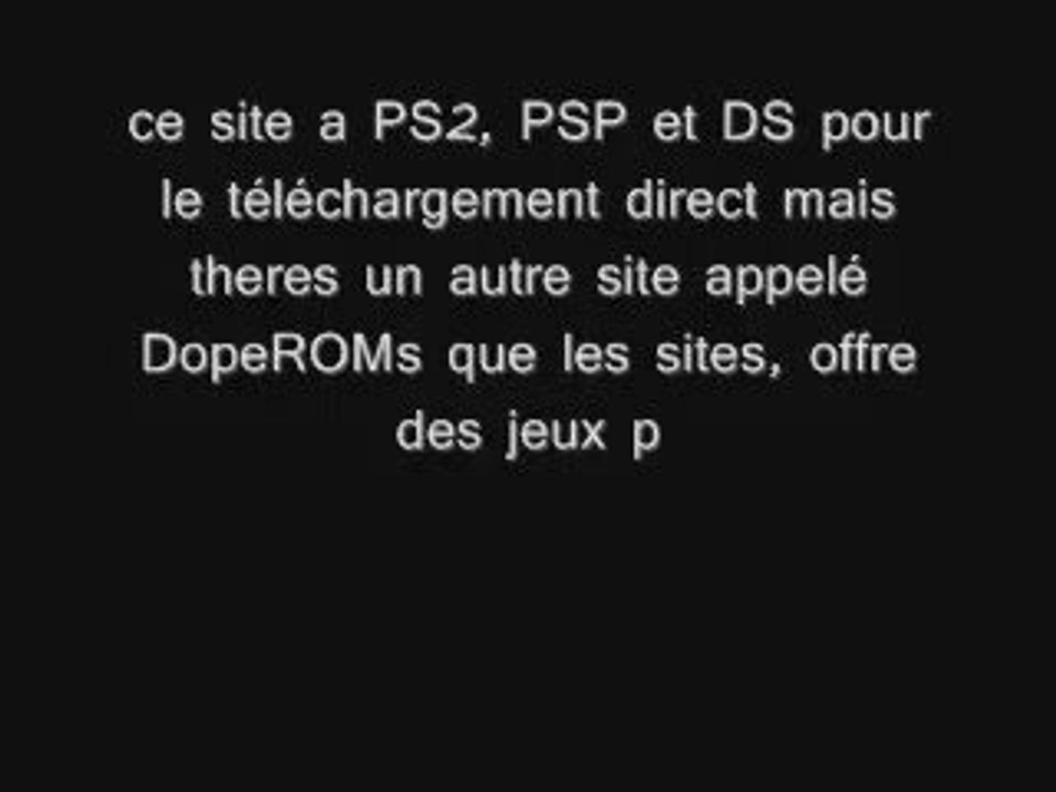 façon de télécharger des jeux psp