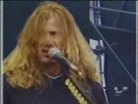 Megadeth - Holy wars (live au Japon 99)