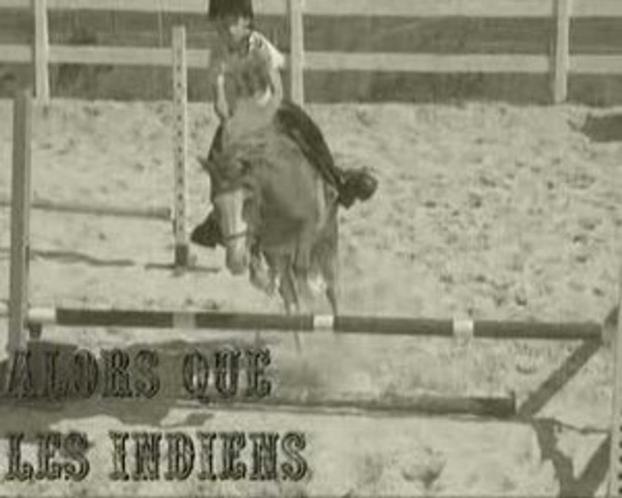 Les indiens Shetlands attaqués par les cow-boys.