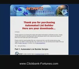 Automated List Builder | Learn How To Build Your List Bast