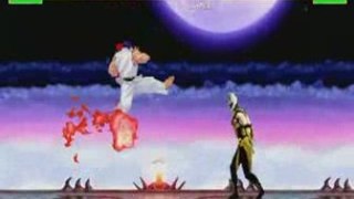 ryu vs scorpion final fight