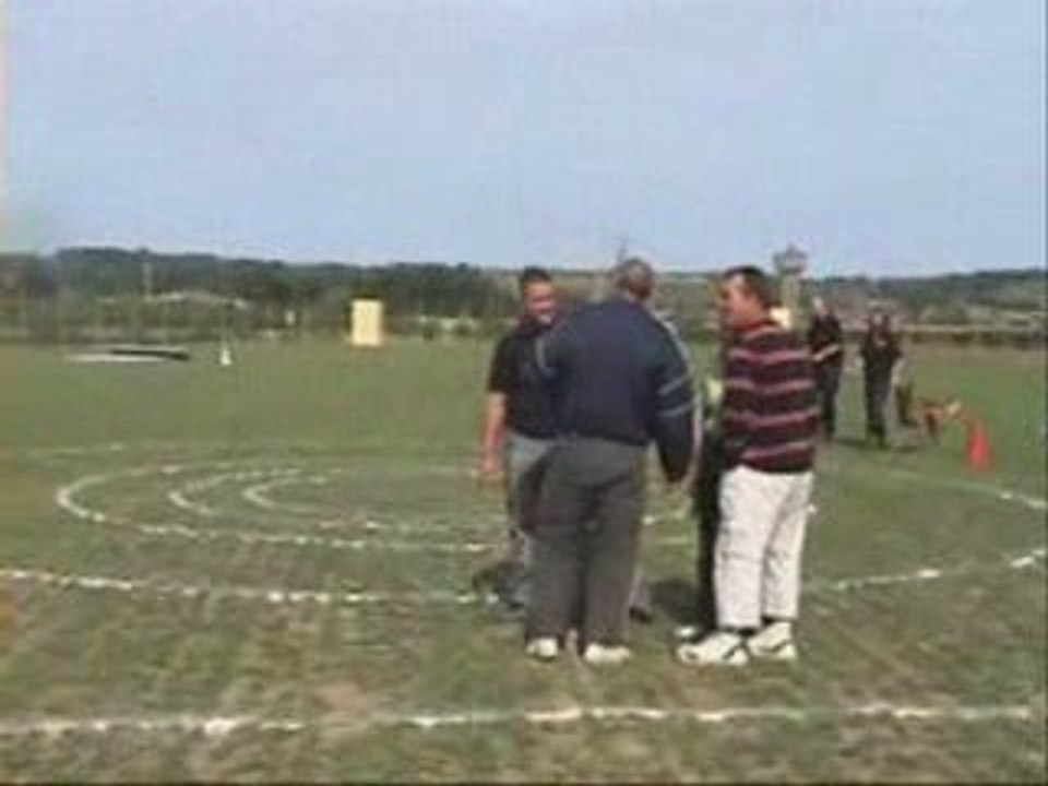 wend portes ouvertes DGV démonstration chien de sécurité