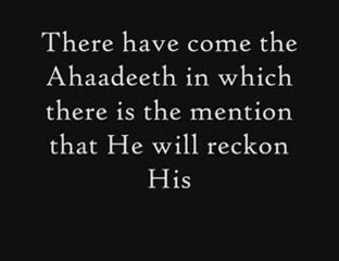 Allah ascending to the lower sky every night