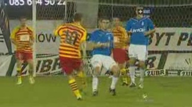 [allgoals.pl] Skrót meczu Jagiellonia Vs. Lech 12.09.2009