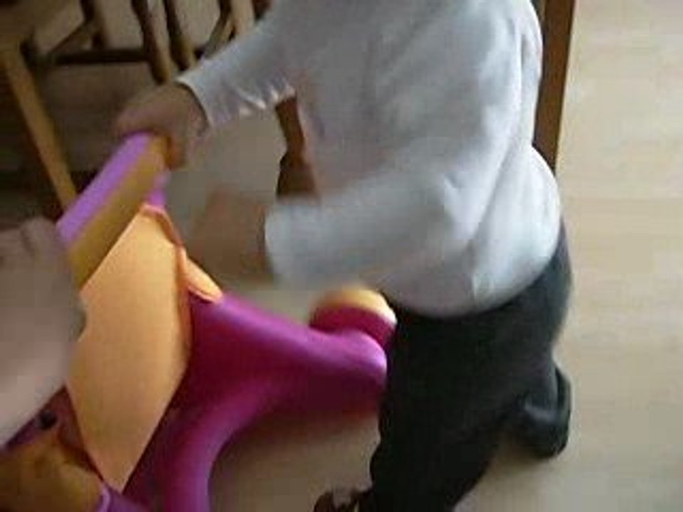 Elisa et son pousseur