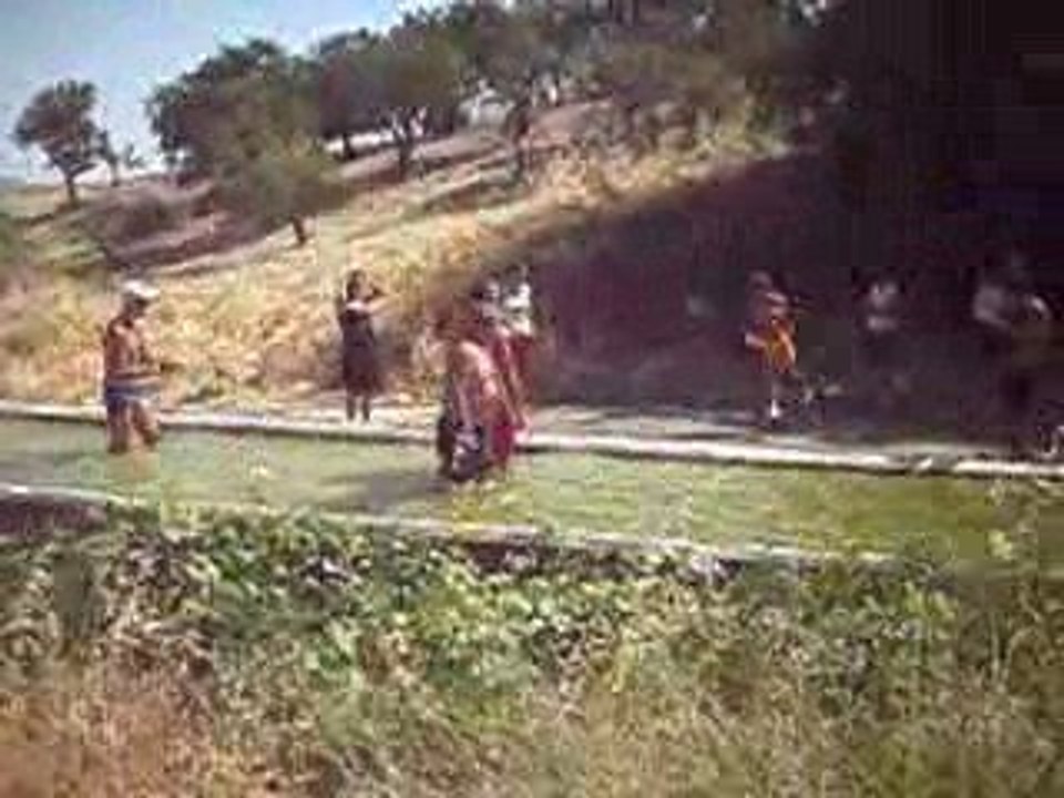 Giochi d'acqua alla Salina