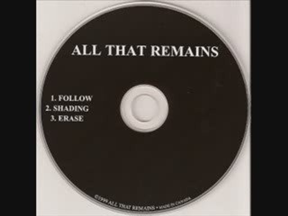 All That Remains- Follow (Demo)