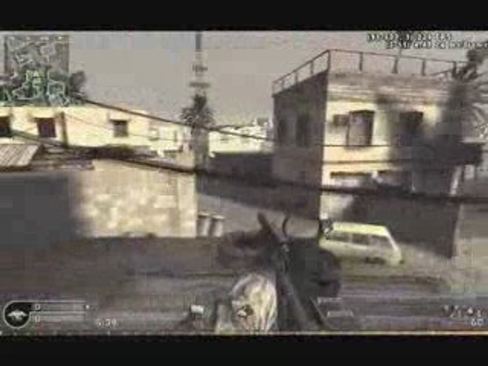 Glitchs COD4 ambush bloc district crash