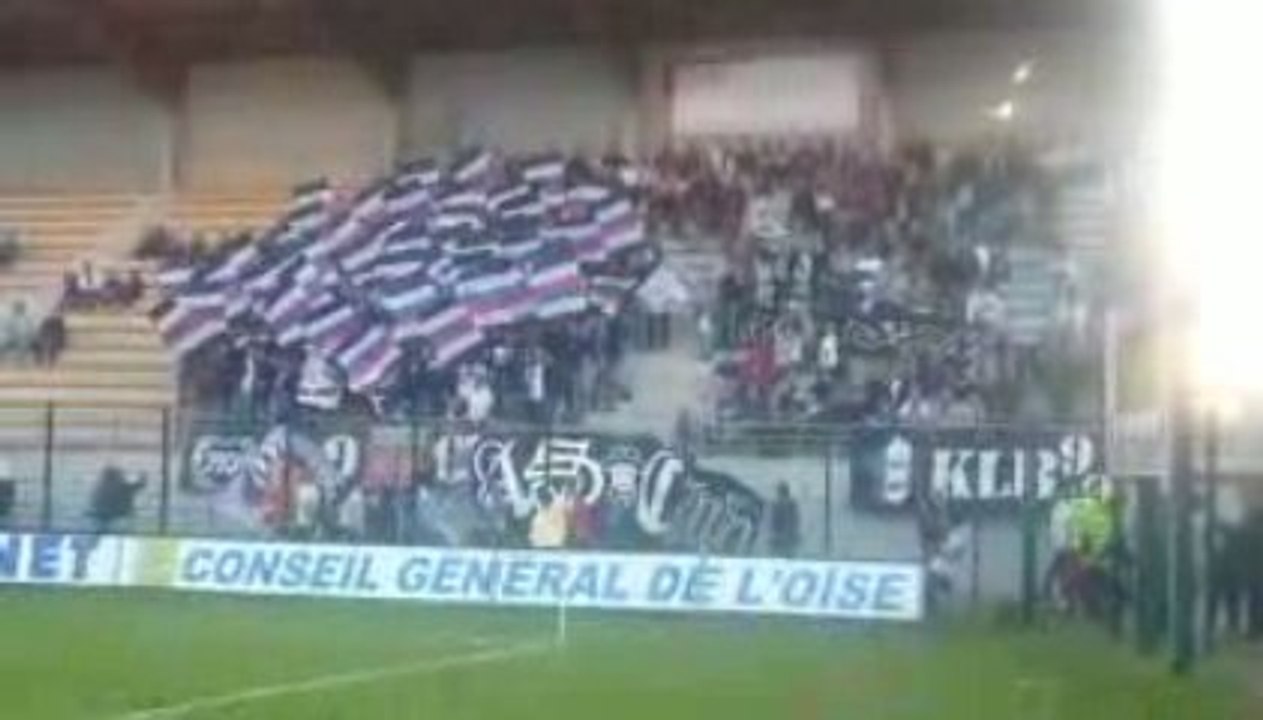 Beauvais Amiens : parcage Avant match(11-09-09)