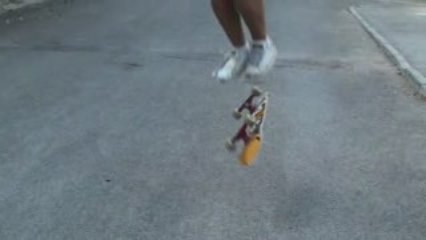 skate quelques petits trick =)