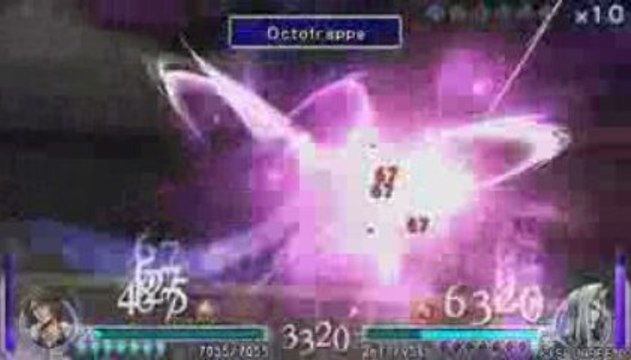 dissidia - Squall (level 70) versus Sephiroth (level 100)