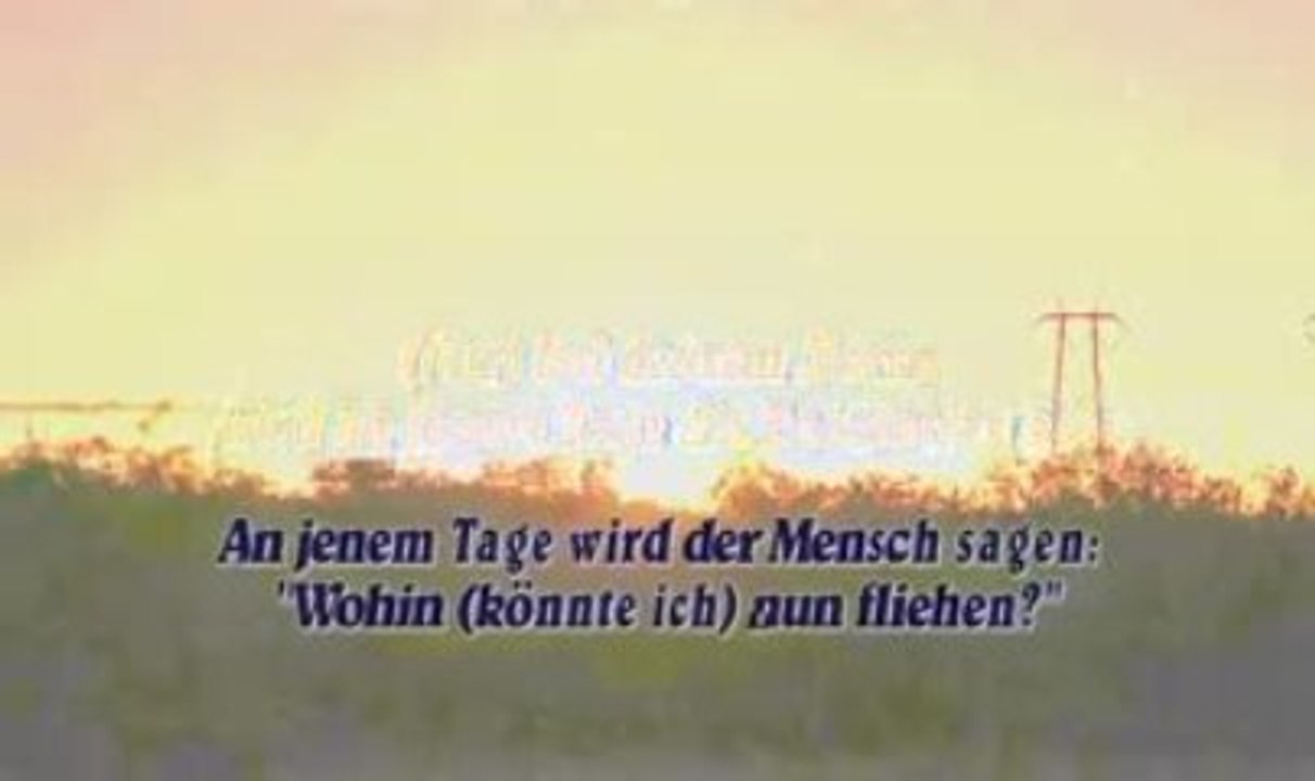 Kuran Von Adem Ramadanı Die Auferstehung Al Qiyama