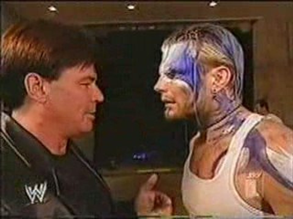 Jeff Hardy backstage interview 2002
