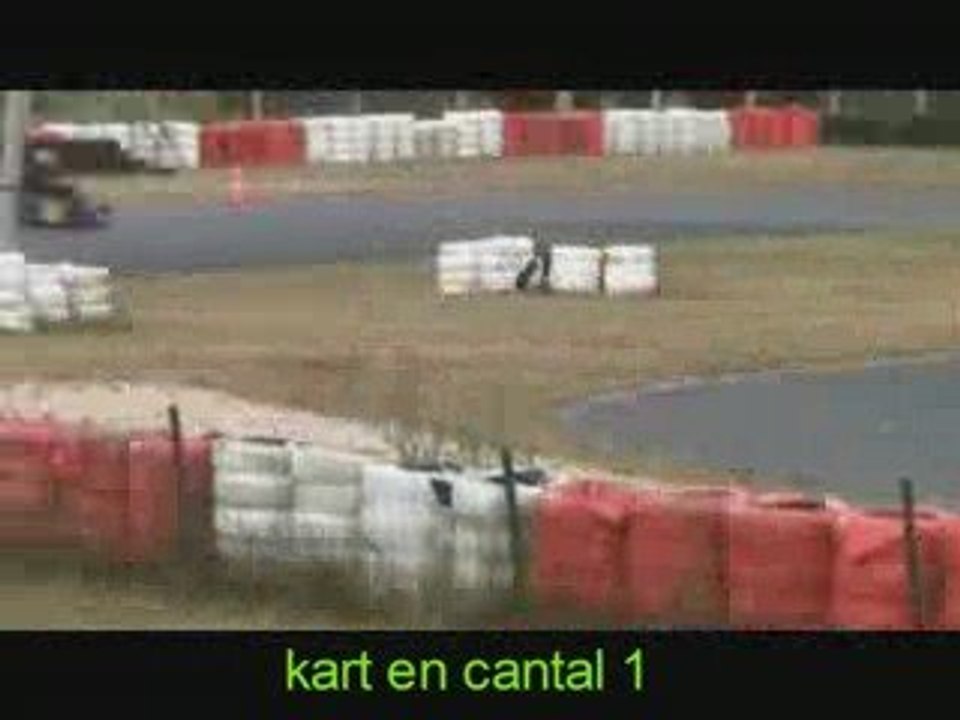 du kart dans le cantal avec cantat en speed
