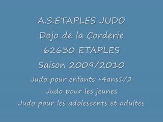 A.S.ETAPLES JUDO promo saison 2009-2010