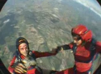 éTé 2007 freefly au dessus de Vichy