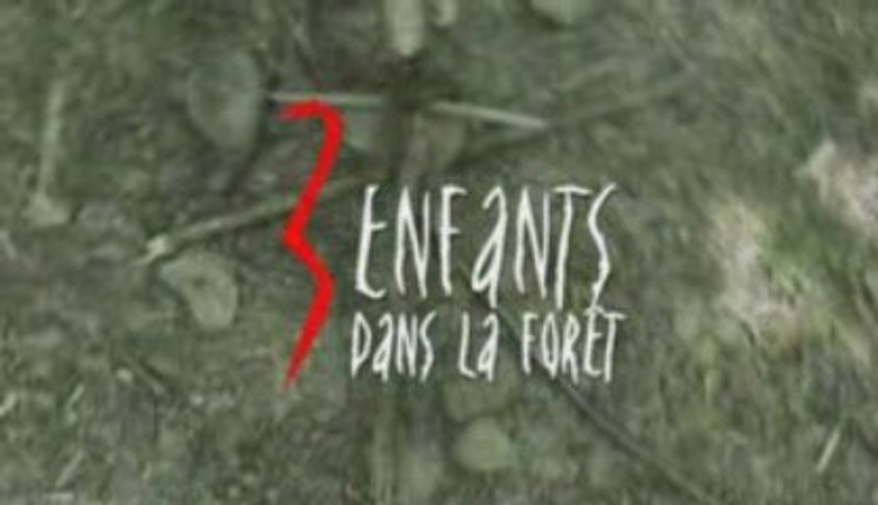 3 enfants dans la foret