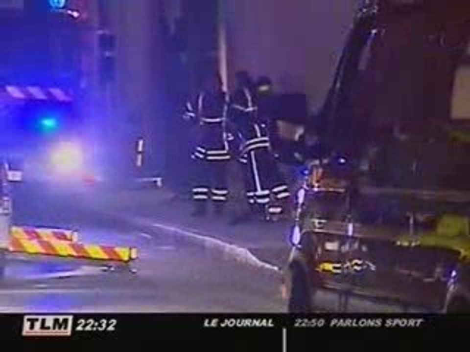 Incendie mortel dans un immeuble à Oullins