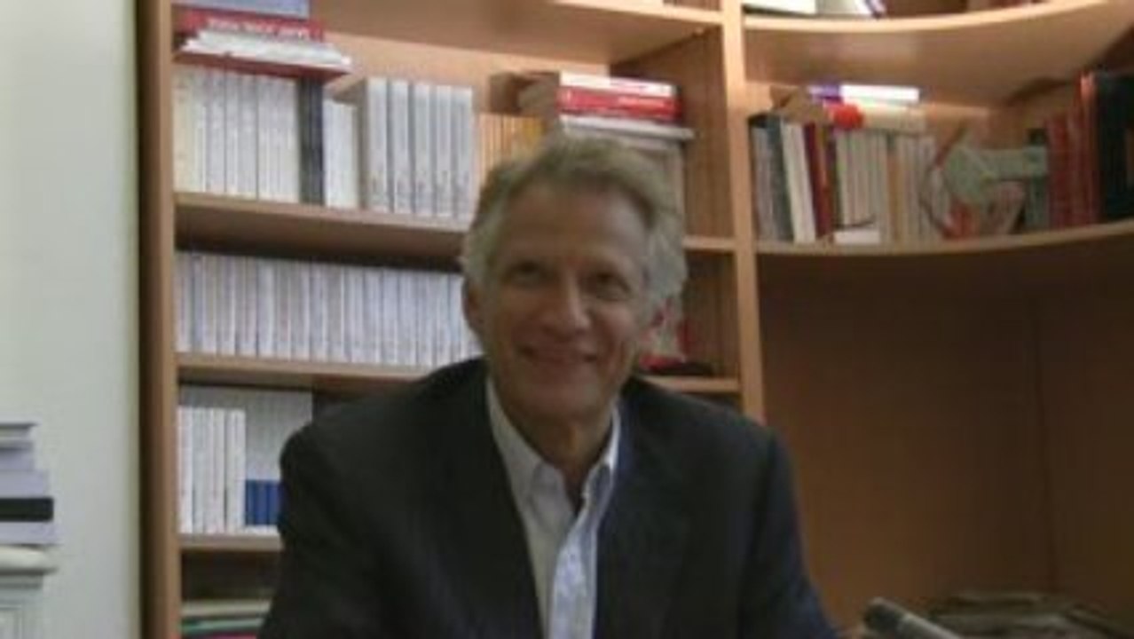 Interview de Dominique de Villepin pour le Club Villepin