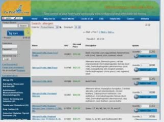 Lab Tests Online: How to find a lab test on PrePaidLab.com