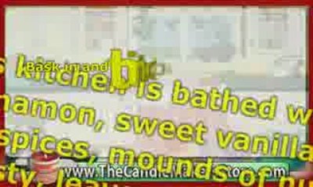 Home Scents For Candles: Grandma’s Kitchen