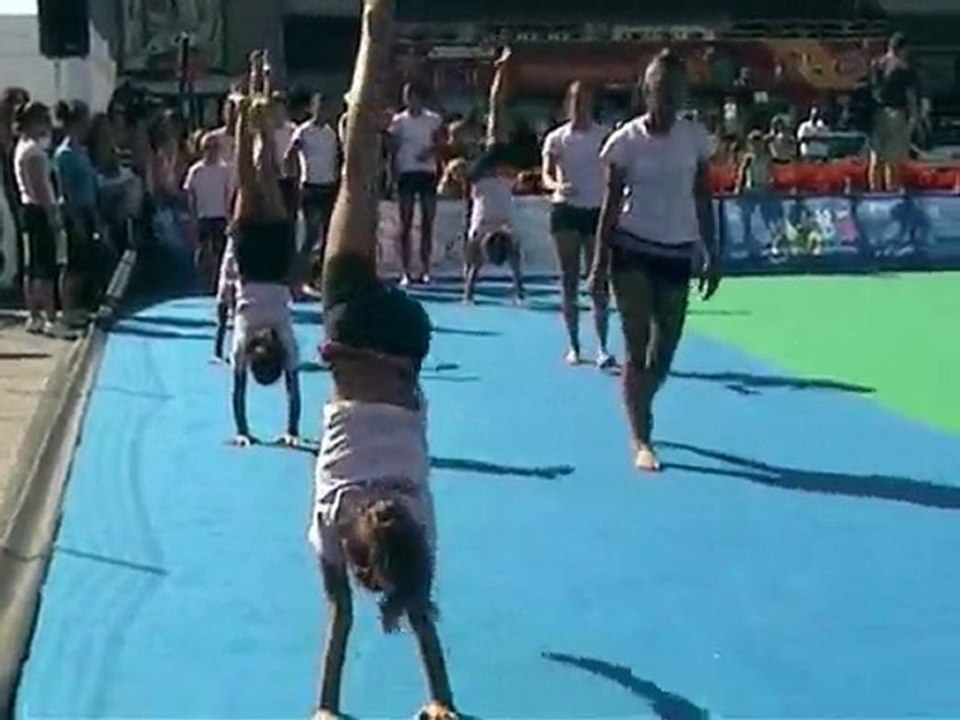 Milano in Sport. Ginnastica. Piazza Duomo