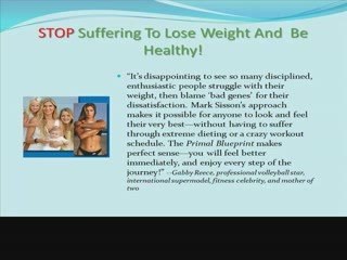 Reprogram the genes in your body