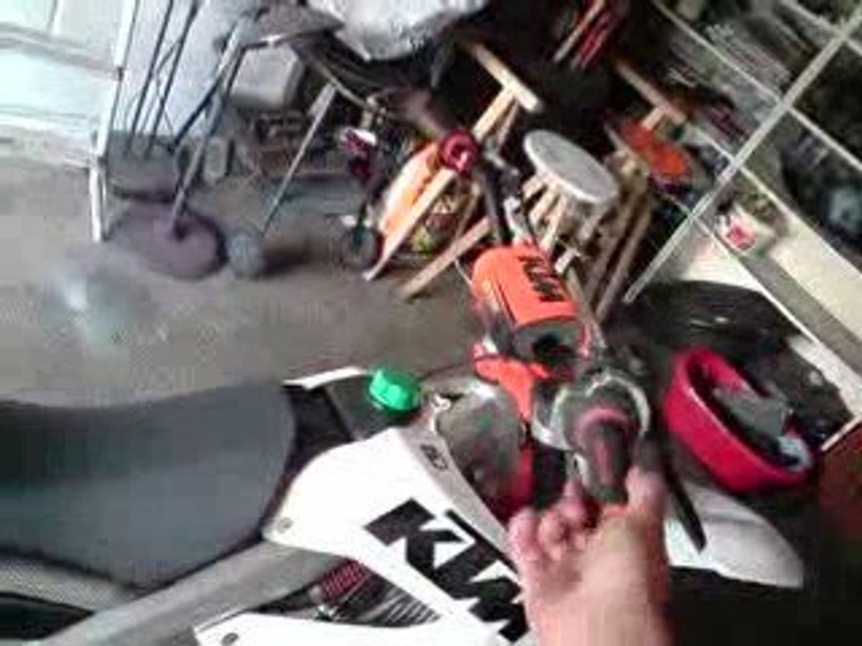 Derbi white ktm powered by altec