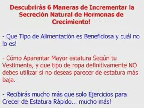 Crecer más y Aumentar la Estatura - bit.ly/crecermas