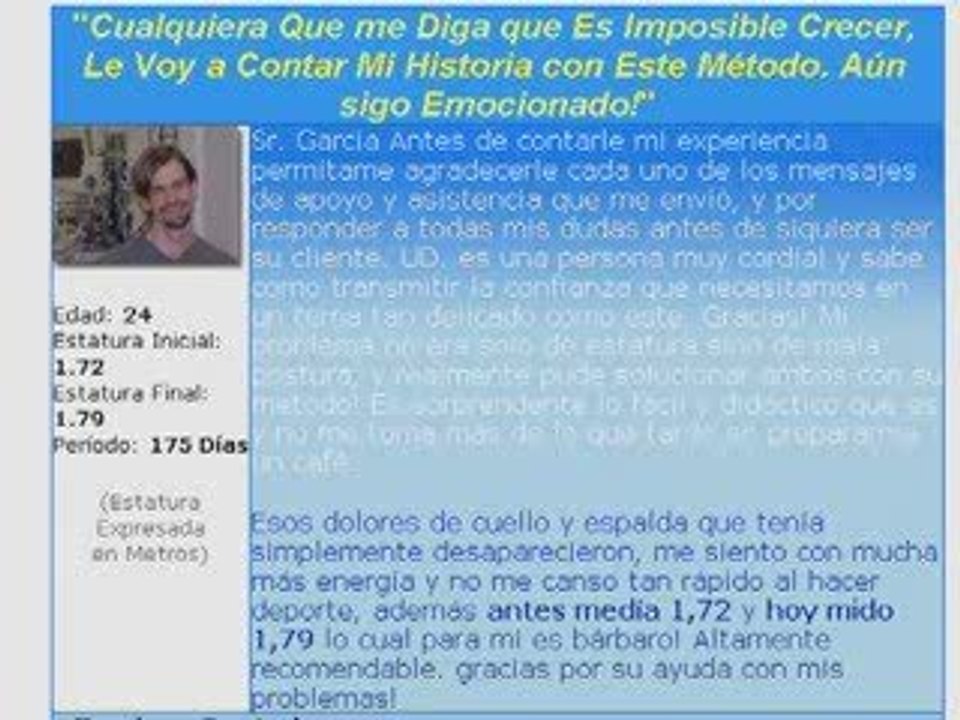 CRECER MAS Y AUMENTAR LA ESTATURA - http://bit.ly/crecermas