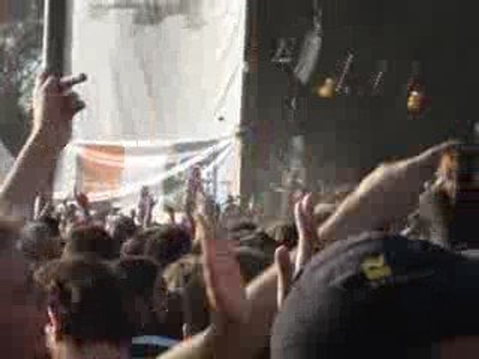 Didier Wampas à la fête de l'Huma 2009 : ce soir c'est Noël