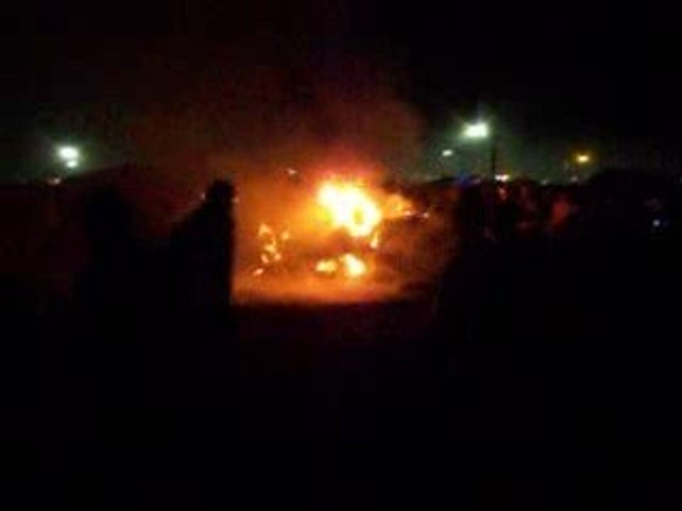Véhicule en feu 4