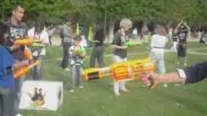 NERF Bataille champ de mars