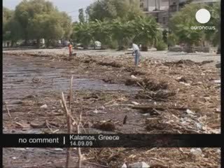 Inondations en Géorgie et en Grèce