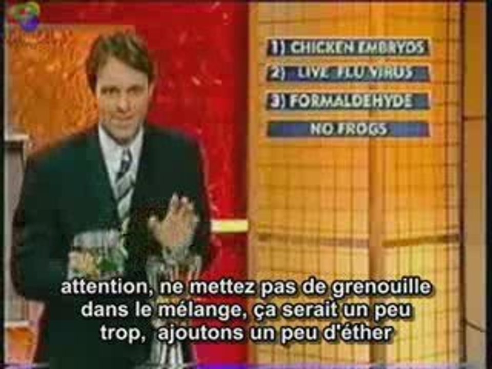 Fabriquez votre Vaccin maison !