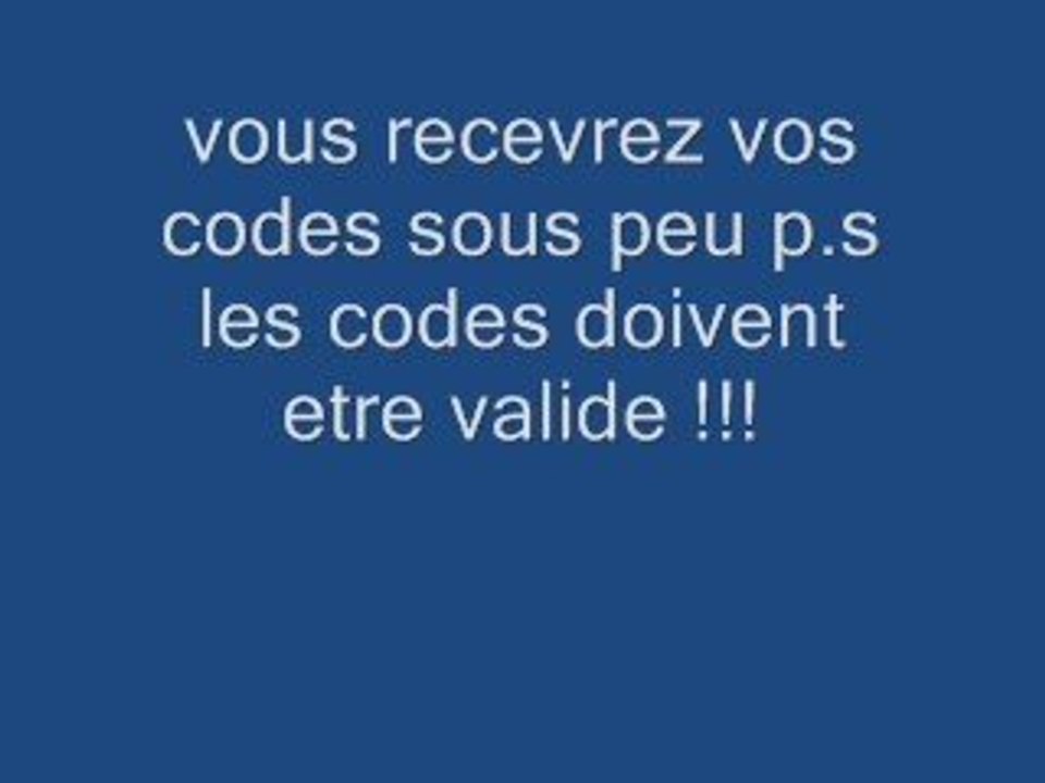 avoir des codes odios dofus