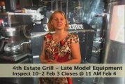 4th  Estate  Grill  Restaurant  Bar  Auction  Washington  DC