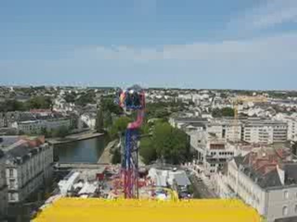 Nantes : vue aérienne grande roue