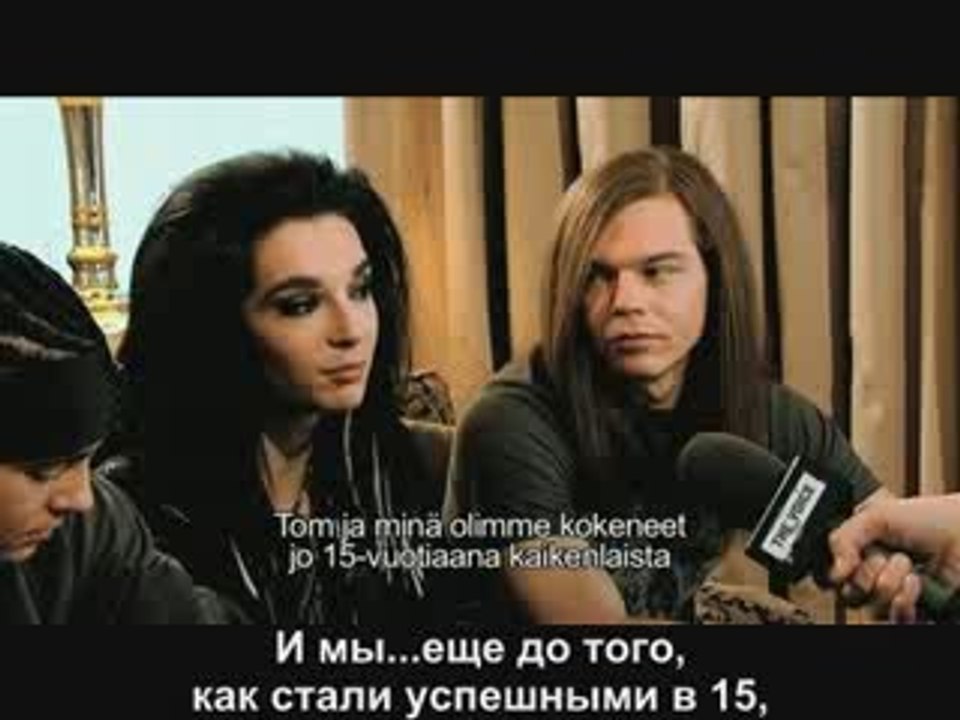 09/2009 - Tokio Hotel Interview in Finland with russub