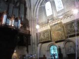 Répétition de l'organiste à la cathédrale d'Angers
